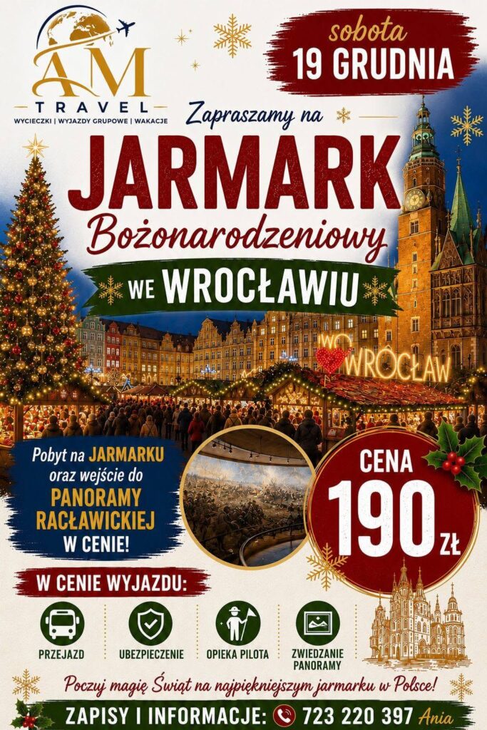 Jarmark Bożonarodzeniowy we Wrocławiu