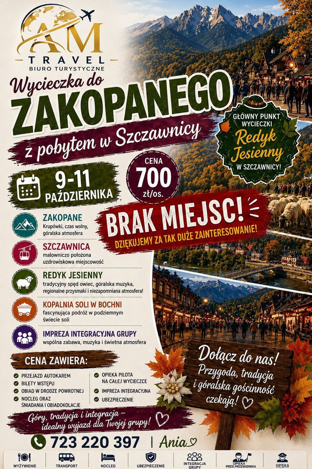 Zakopane - Redyk w Szczawnicy