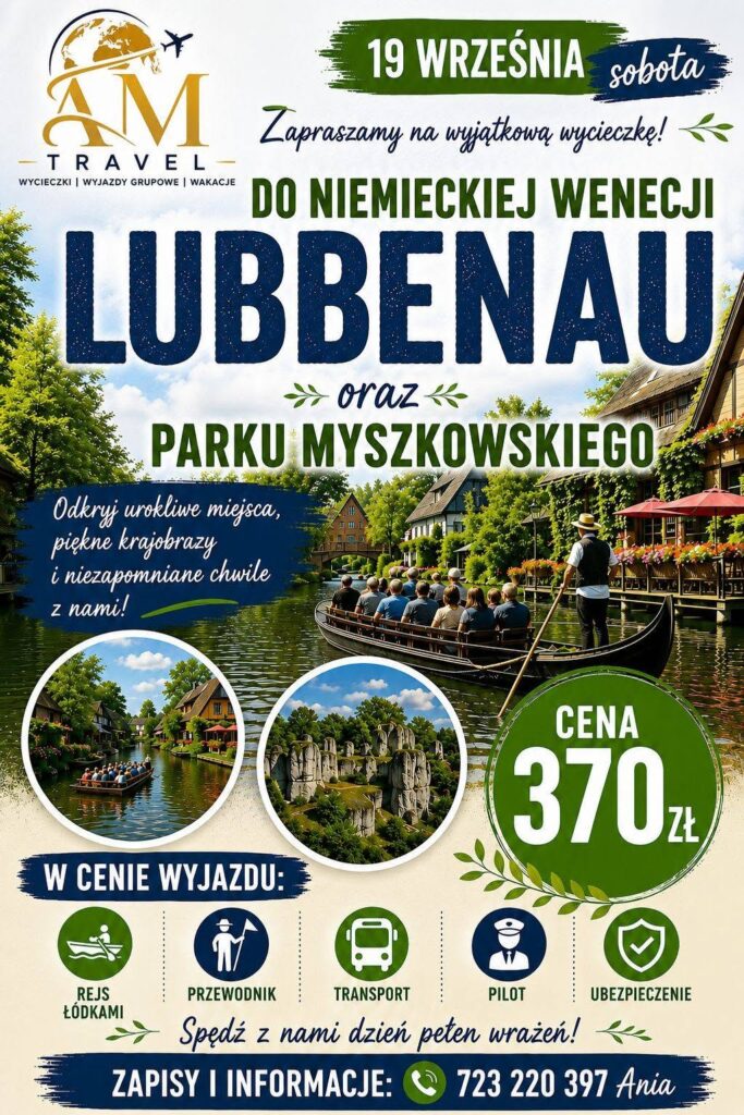 Niemiecka Wenecja - Lübbenau – serca Szprewaldu