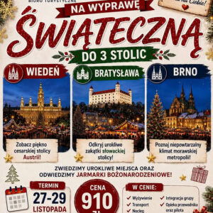 Świąteczna wyprawa do 3 stolic
